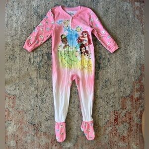NWOT Disney Princess Footie Pajama